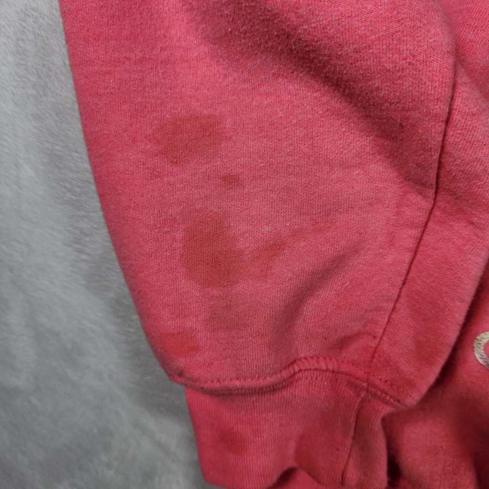 Bourgeois Teddy Bear Graphic Sweatshirt Pink‎ Women's Size M Casual Top - Picture 2 of 7